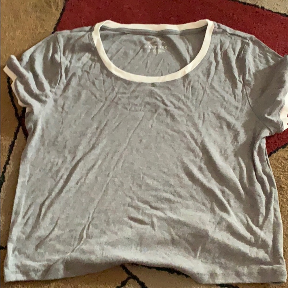 Grey soft tee